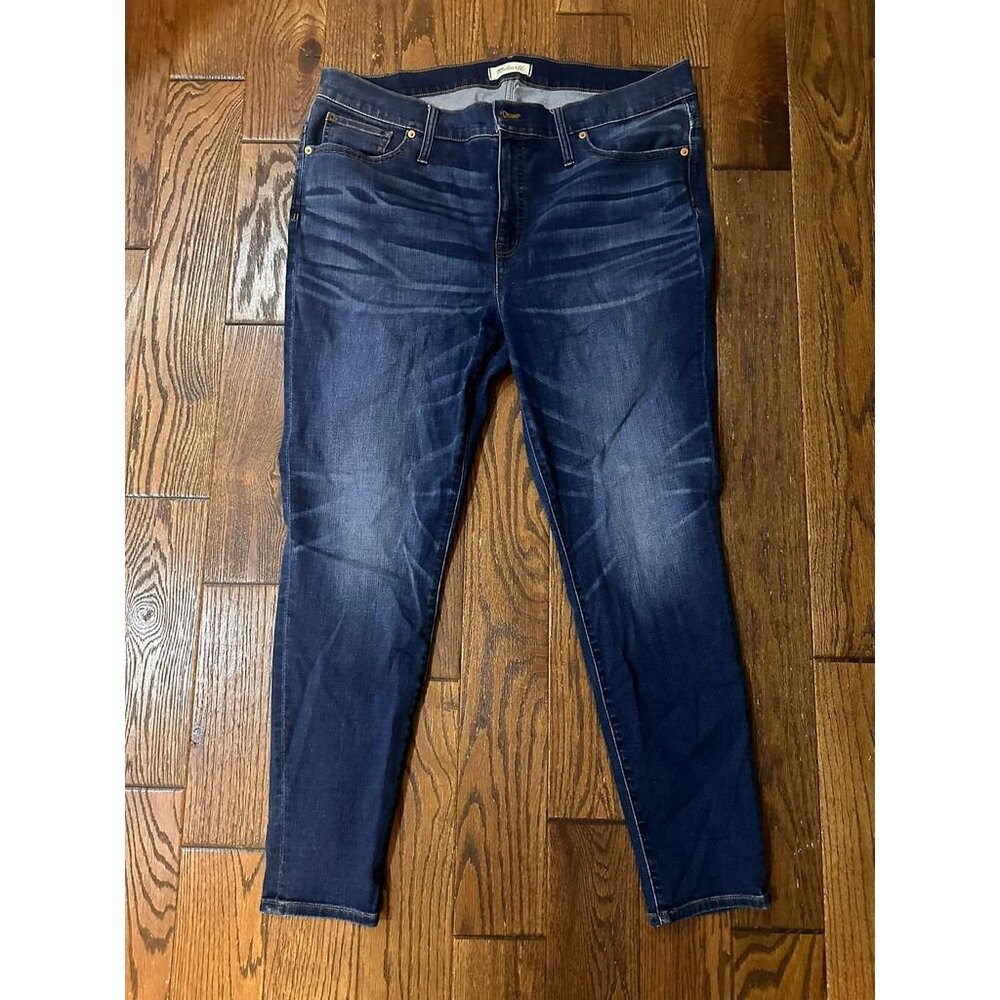 Madewell 9" High Rise Skinny Jeans SZ 34